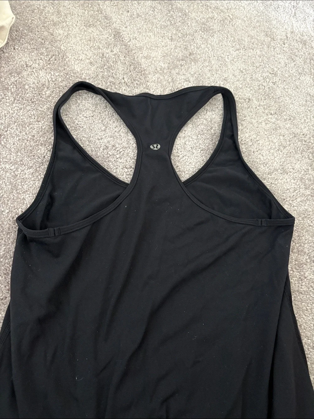 lululemon athletica Black Racerback Tank - Women's